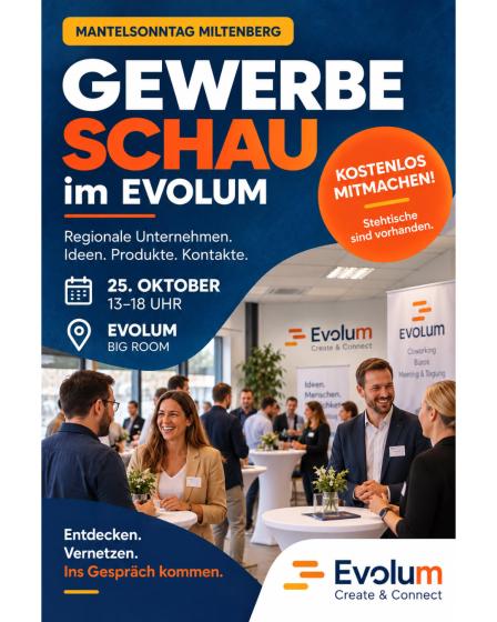 ChatGPT Anzeigen, Werbung schalten: Mantelsonntag Miltenberg EVOLUM